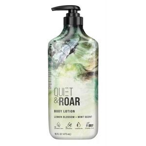 Quiet & Roar Renew Body Lotion Lemon Blossom + Mint Scent 16 oz New